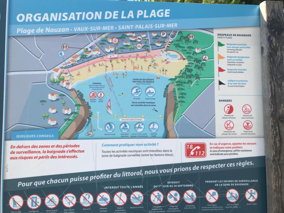 Nauzan Apartamento Vaux-sur-Mer Exterior foto